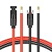 BougeRV 10 Feet 10AWG Solar Extension Cable with Female and Male Connector Solar Panel Adaptor Kit Tool (10FT Red + 10FT Black)