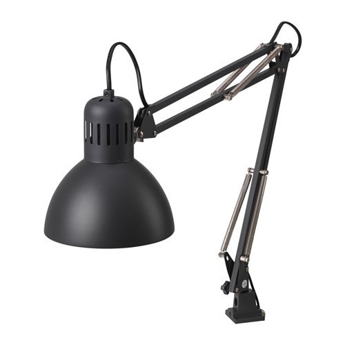 Ikea Tertial Lampada Da Lavoro In Grigio Scuro A