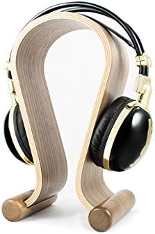 TEXET HPS-001W Headphone Stand | Colour - Black Walnut