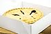 Chefible Durable Pie Box With Window, 10x10x2.5 Inches, Perfect for Pies and Low Profile Cakes, Set of 12