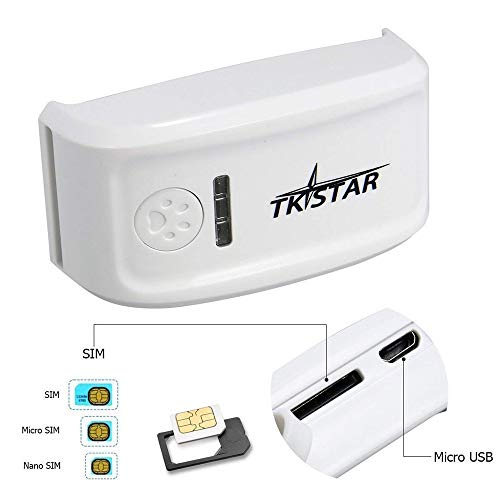 Pet Tracker Advanced Pet Monitoring Device Real-time Tracking and Locating Pet Whereabouts Prevent Pets From Losing Smart Pet Tracker (black) - Thumbnail 2