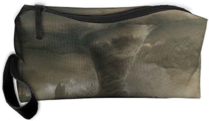 Kla Ju Portable Pen Bag Purse Pouch Tornado Fist Stationery Storage Organizer Cosmetic Holder