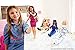Barbie News Anchor Doll, Brunette Curvy Doll with Microphone, for 3 to 7 Year Olds