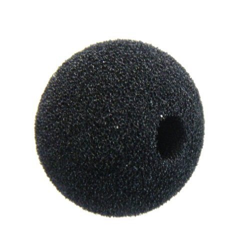 Windtech 3/8â€ Inside Diameter Round Black Foam 1500 Series Windscreen