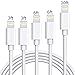 SHARLLEN iPhone Charger Cable (5 Pack, 3FT/6FT/10FT) - MFi Certified - Fast iPhone Charging Cable Long Cord Compatible iPhone XS/Max/XR/X/8/8 Plus/7/7 Plus/6/6 Plus/6S/6S Plus More (White)