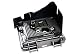 Honda GENUINE OEM Harmony II HRT216 (HRT2162TDA) Walk-Behind Lawn Mower Engines AIR FILTER CLEANER CASE primary