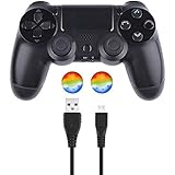 Plusal PS4 Controller, PS4 Remote Control DualShock 4 Gamepad for PlayStation 4 with 7.2foot USB Cable