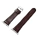For Apple Watch 42mm Bands, Gotd Replacement Accessories Leather Buckle Wrist Watch Band Strap Belt for Watch Apple Watch 42mm (Dark Brown)