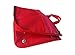 RW Collections Handbag Organizer, Liner, High Quality Nylon Multi-Pocket Purse Bag Travel Organizer Insert, 13 Compartments - Large (Red/Pink)