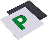 Onarway Fully Magnetic P Plates 2 Pack for Steel Cars UK Government Approved view 3