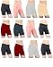 Sexy Basics Women's 12 Pack 4-Way Stretch Spandex Yoga - Bike Active Shorts