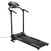 ZELUS Folding Treadmill for Home Gym, Portable Wheels, 750W Electric Foldable Running Cardio Machine with Cup Holder…