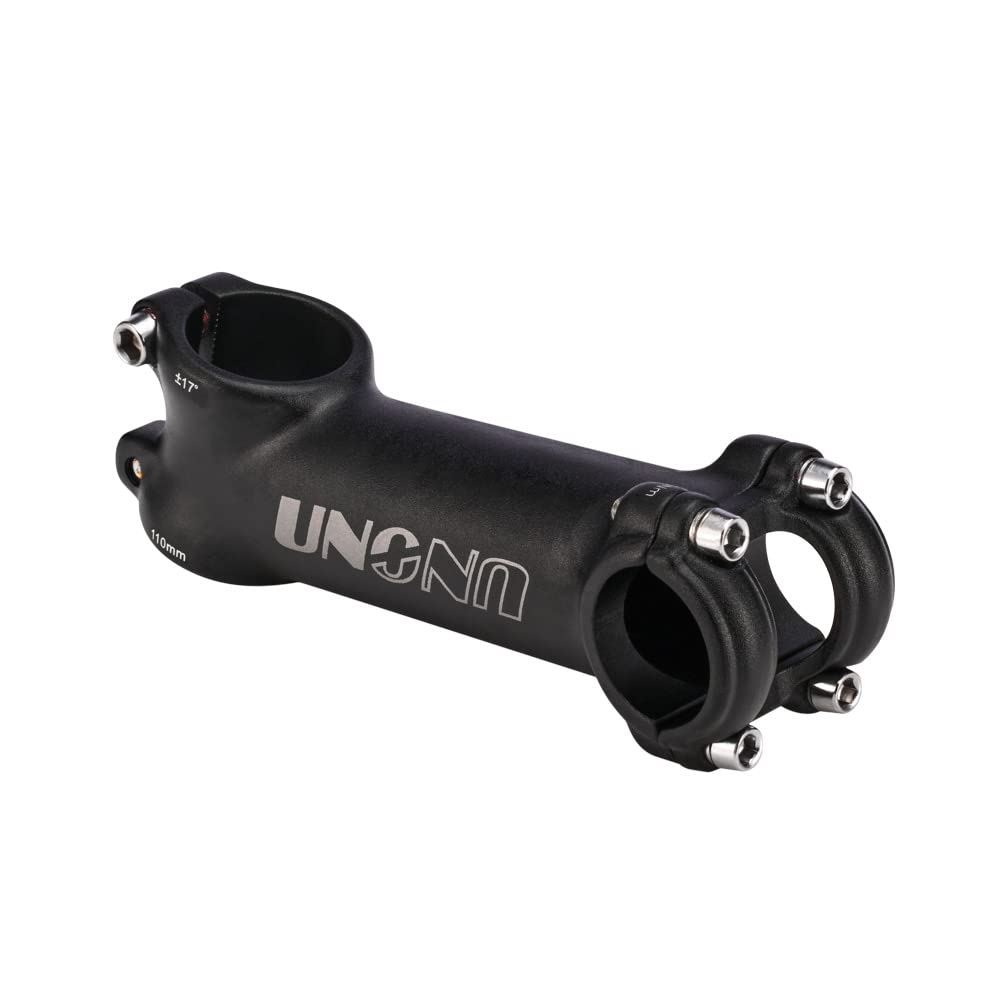 FOMTOR Bike Stem 25.4 17 Degree 110 mm Bike Stem Mountain Bike Stem, for Most Bicycle, Road Bike, MTB, BMX, Cycling