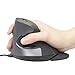 J-Tech Digital Scroll Endurance Wired Mouse Ergonomic Vertical USB Mouse with Adjustable Sensitivity (600/1000/1600 DPI), Removable Palm Rest & Thumb Buttons – Reduces Hand/Wrist Pain (Wired)thumb 3