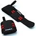 POWERLIFTING WRIST WRAPS FOR WEIGHTLIFTING - Long Lasting Straps with Durable Velcro - For Powerlifting Weightlifting Strength Training - Unisex Wrist Brace Support - 100% Lifetime Quality Guarantee