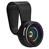 Phone Lens Gizcam 3-in-1 180 Degree Fisheye Lens, 0.67X Wide Angle Lens and 10X Macro Lens , Clip on Phone camera lens for iPhone 7/6s/6/5, ipad, Android Smartphones