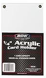 BCW 1/4 Inch Acrylic Card Holder