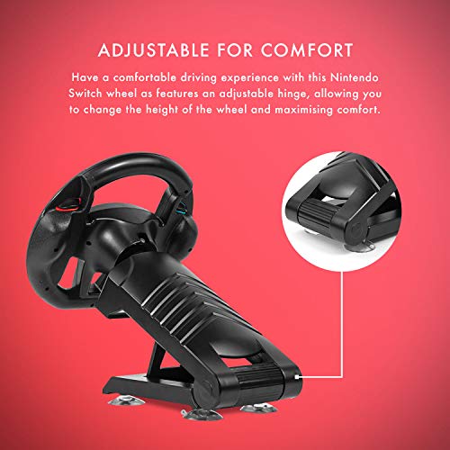 Numskull Nintendo Switch JoyCon Steering Wheel Table Attachment