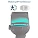 Toilet Light Motion Activated,Zerhunt Toilet Night Light 16 Colors LED Bathroom Accessories Toilet Seat Nightlight