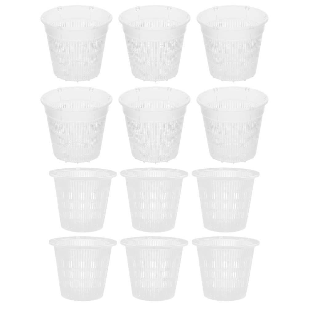 12PCS Orchid Breathable Slotted Plant Pot with Drainage Hole Plant Nursery Pots for Gardening Garden Home