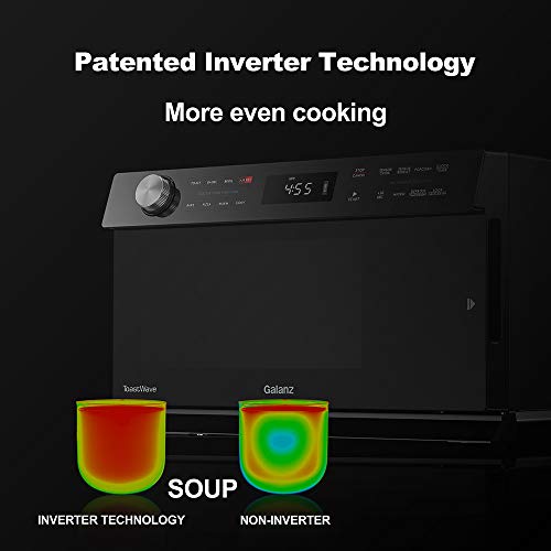 Galanz GTWHG12BKSA10 4in1 ToastWave with TotalFry 360, Convection