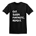 Local Imprint Eat Sleep Fortnite Repeat T Shirt