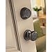 Kwikset 740H 514 SMT 6AL RCS Hancock Keyed Entry Single Cylinder Knob Set with SmartKey in Igneous Black