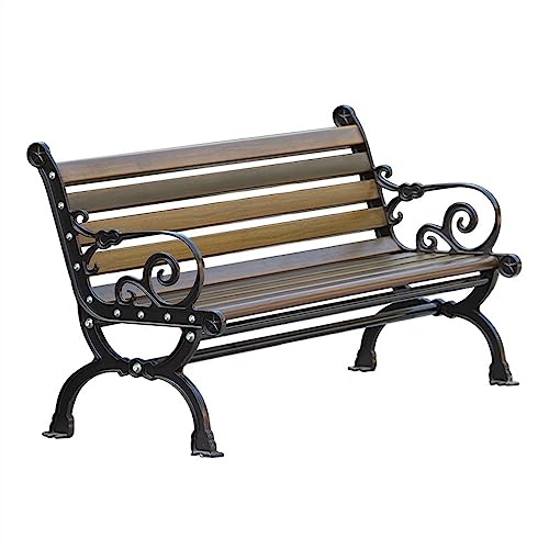 XRXwuf689 Outdoor Garden Bench Garden Bench, Suitable for Courtyard, Park, Path, Lawn, Deck Park Bench(150x57x77CM)
