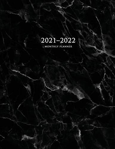 2021-2022 Monthly Planner: Large Two Year Planner with Marble Cover (Volume 4) Paperback – August 30, 2020