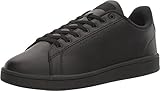 adidas Neo Men's Cloudfoam Advantage Clean Sneakers, Black/Black/Dark Solid Grey, (10.5 M US)