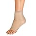 OrthoSleeve FS6 Foot Bracing (Single Sleeve) Treats Plantar Fasciitis, Achilles Tendonitis and relieves Heel Pain in a Soft, Moisture-Wicking Fabric (Natural, Medium)