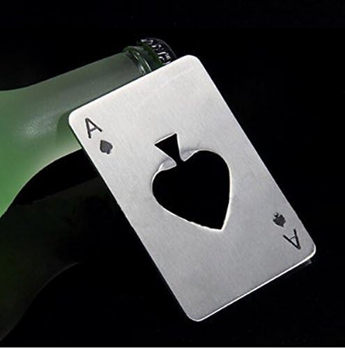 WICOO Credit Card Bottle Opener for Your Wallet - Stainless Steel(10pcs)