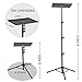 AkTop Pro Laptop Projector Tripod Stand, Universal Laptop Floor Stand Adjustable Tall 23 to 63 Inch, Detachable Computer DJ Equipment Holder Mount Perfect for Stage or Studio with Portable Travel Bagthumb 3