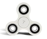 Fidgeteer Fidget Spinner EDC Toy | Anxiety and Stress Relief | Ceramic Bearings | White