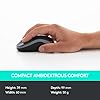 Logitech MK330 Wireless Keyboard and Mouse Combo for Windows, 2.4 GHz Wireless with USB-Receiver, Portable Mouse…