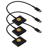 3 pack of 8 pin to 30 pin High Quality Charger & Sync Cable Adapters for iPhone 6, 6plus, 5, 5c, 5s , iPad 4, iPad Mini, iPad Air, iPod Nano (7th Gen) iPod touch (5th Gen) (Black)