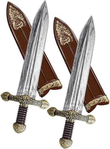 Amazon.com: Arcady Set of 2, Halloween Knight Sword Toy Medieval