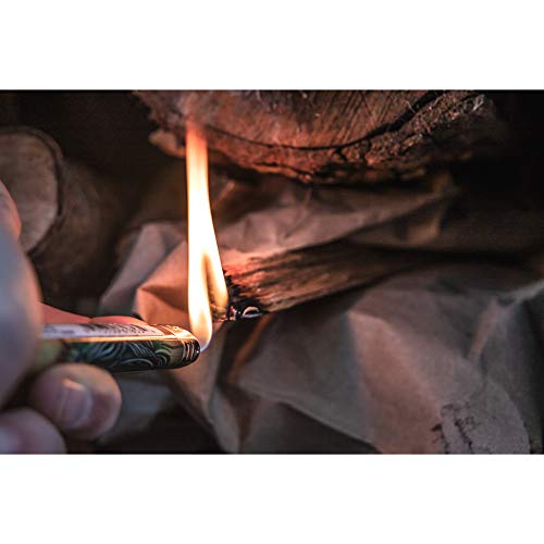 Better Wood Natural Hand Split Fatwood 25 Pound Firestarter (1 Pack); Campfire, BBQ, or Pellet Stove; Non-Toxic and Water Resistant