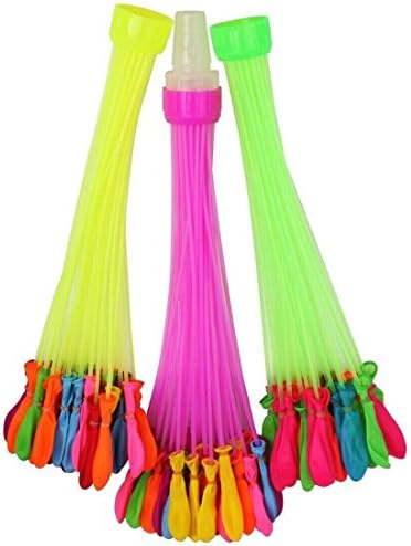 Sofar Water Balloons,Instant Water Fill Balloons in Different Color Bring Fun to Chrildren Adults Enjoy Happy Summer Time(111 balloons)