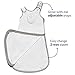 Nested Bean Zen Sack - Gently Weighted Sleep Sacks | Baby: 6-15 Months | Cotton 100% | Help Newborn/Infant Swaddle Transition | 2-Way Zipper | Machine Washable