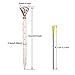 Bememo 4 Pieces Big Crystal Diamond Pen Metal Ballpoint Pen Black Ink and 4 Pieces Ballpoint Pen Refills