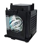 GOLDENRIVER 915P049010 Projector TV Lamp Assembly with Original Bulb Inside Compatible with Mitsubishi
