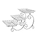 Godinger Dublin 3- Tiered Serving Stand for party and Event Dessert and Food Display Server