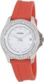 Fossil Retro Traveler Silicone Watch - Coral Am4464