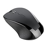 Wireless Mouse, Tonicstar PC Mouse 2.4G USB Optical Mice for Computer Black