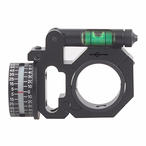 TAC Vector Optics Riflescope 30mm with 1 Inch Angle Indicator Bubble Level ACD Scope Mount Ring