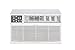 Koldfront WTC14001W 14000 BTU 208/230V Through the Wall Air Conditioner with 10600 BTU Heater with Remote