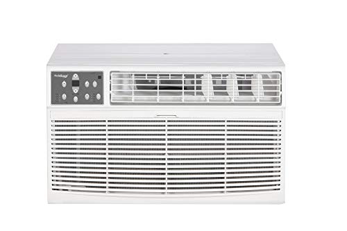 Koldfront WTC10001W 10000 BTU 208/230V Through The Wall Air Conditioner with 10600 BTU Heater with Remote