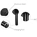Mini Bluetooth Headphones, Wireless Earphone Hands-Free Earbud, Bluetooth Headset for Apple iPhone 8, 8plus, X, 7, 7plus ,6s, 6plus (One Piece left ear)-Black