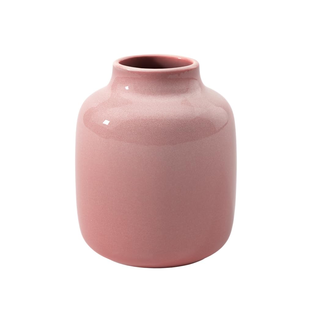like. by Villeroy & Boch - Perlemor Home Vase Nek small 12.5 x 12.5 x 15.5 cm, Coral